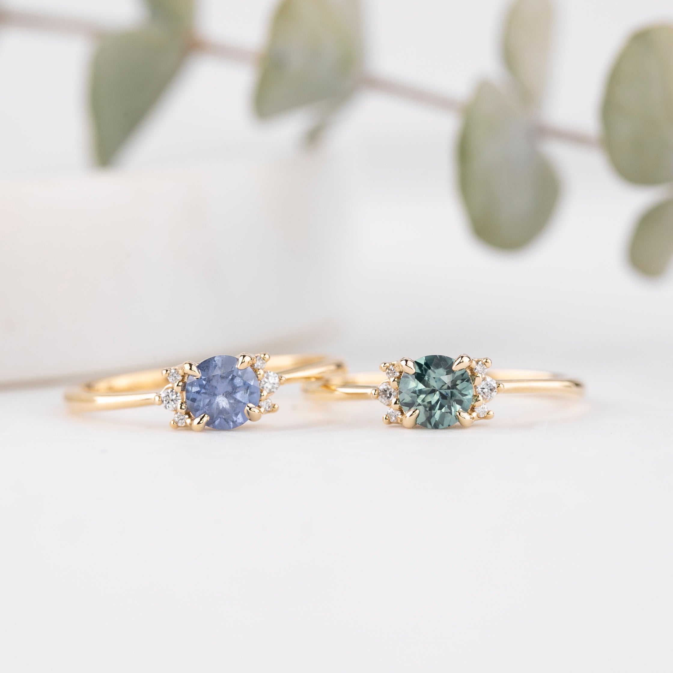 Lena Ring, 0.50-0.60ct Umba Sapphire