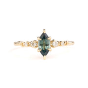 Estel Fleur Ring, Madagascar Sapphire