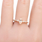 Estel Fleur Ring, Madagascar Sapphire