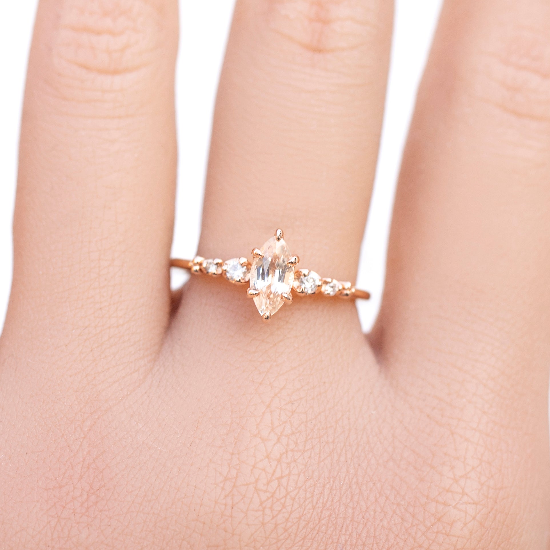 Estel Fleur Ring, Madagascar Sapphire
