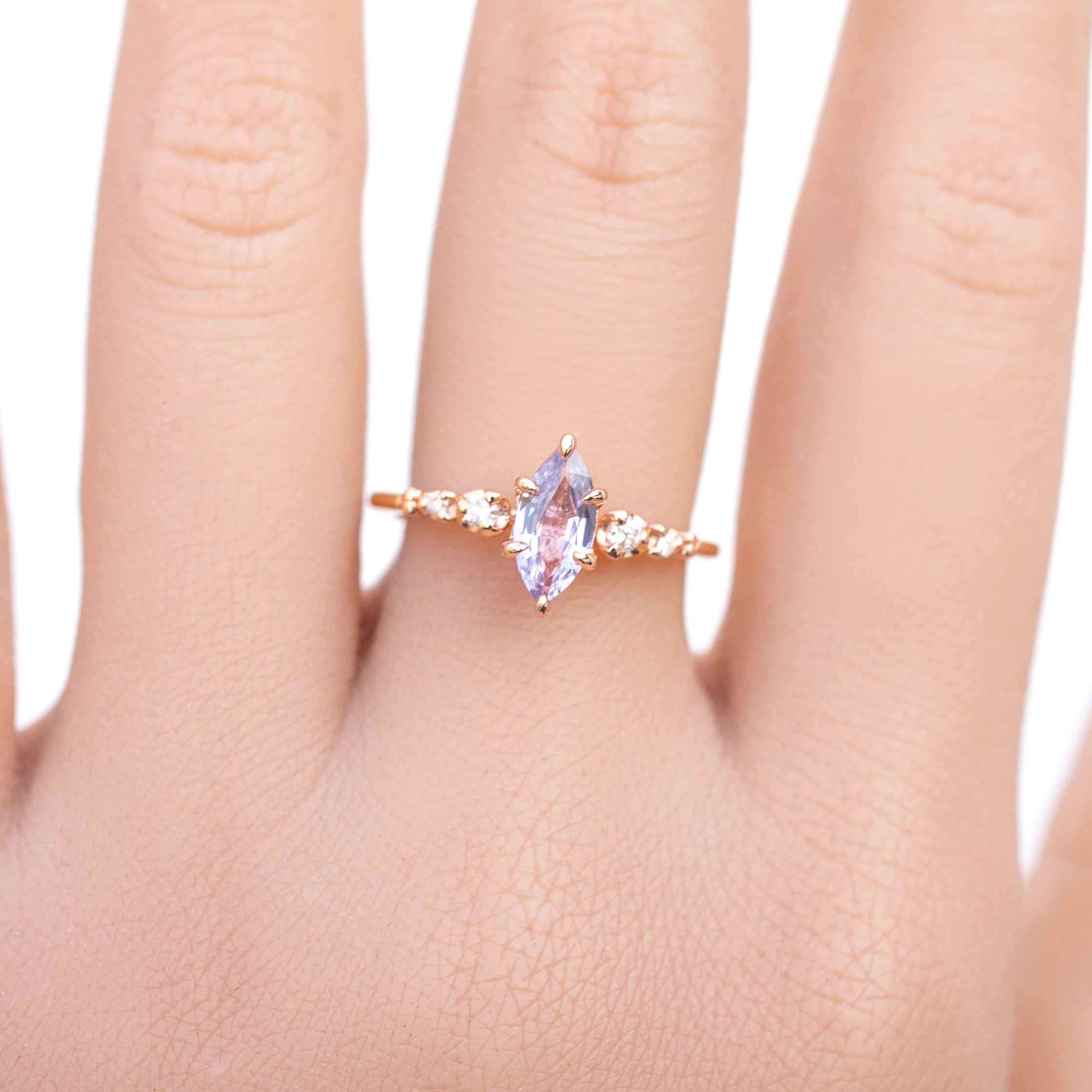 Estel Fleur Ring, Madagascar Sapphire