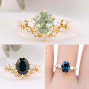 Estel Fleur Grant Ring with 3mm diamonds