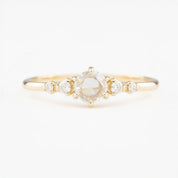 Mila Round Rose Cut Diamond Ring