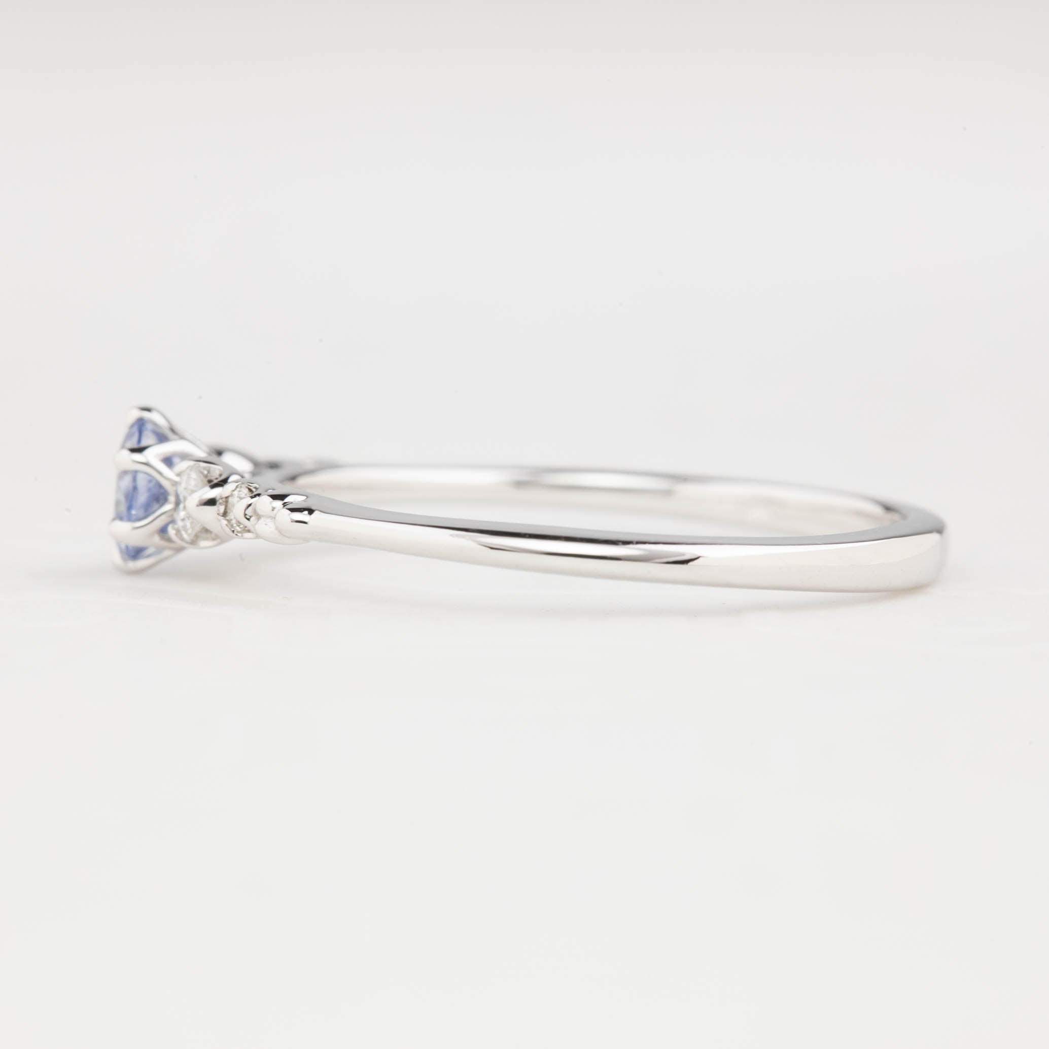 Estel Fleur Ring, 0.30ct Ceylon Sapphire