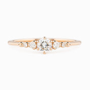 Estel Fleur Ring, 0.25ct Diamond