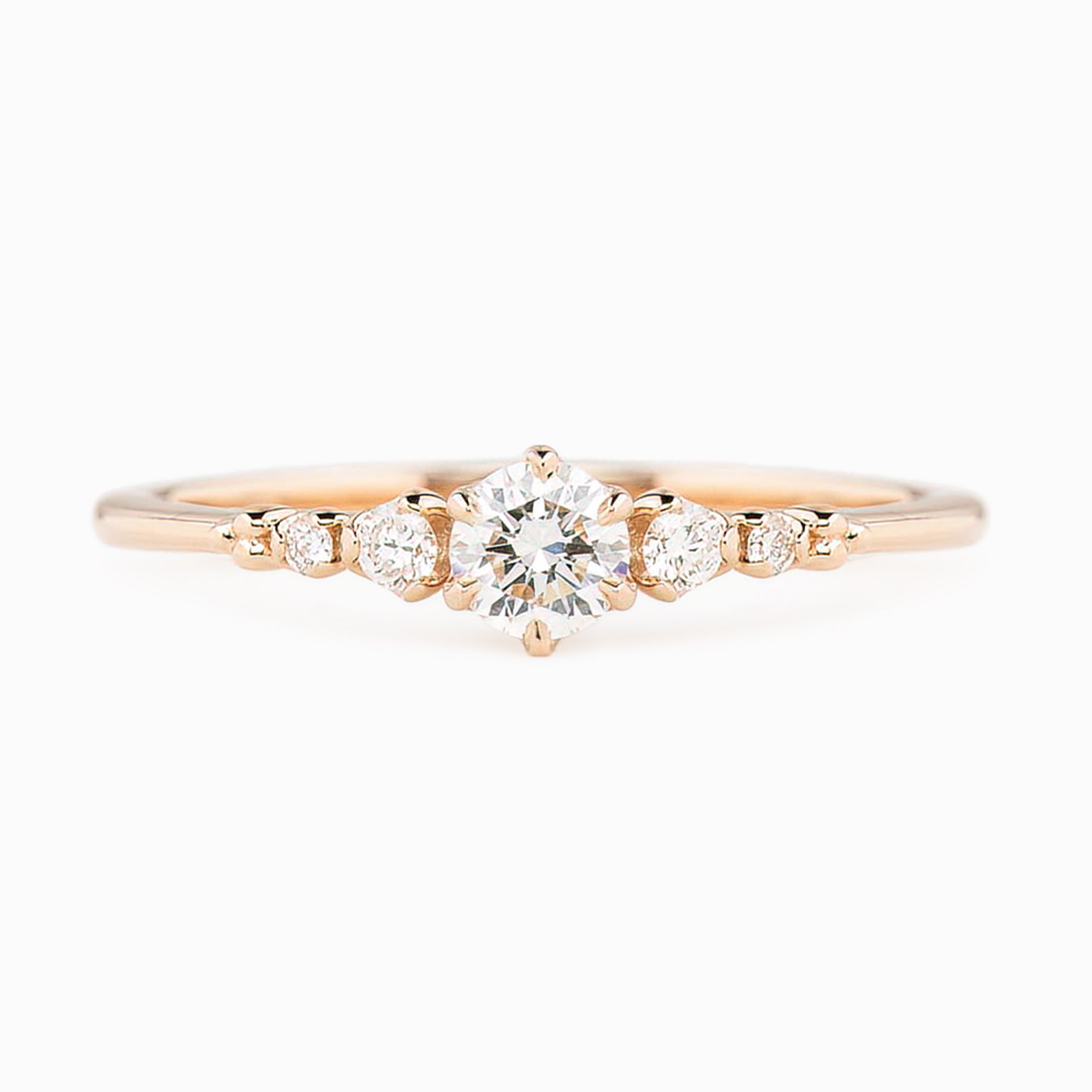 Estel Fleur Ring, 0.25ct Diamond