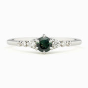 Estel Fleur Ring, 0.30ct Queensland Sapphire