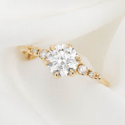 Estel Fleur Ring, 1.00ct Diamond | GIA Certified