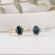 Estel Fleur Petal Sapphire Ring