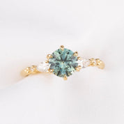 Estel Fleur Petal Ring, 1.45ct Montana Sapphire