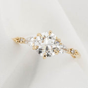 Estel Fleur Petal Ring, 1.30ct Diamond | GIA Certified