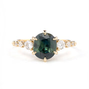 Veronia Ring, 2.02ct Ceylon Sapphire, oval shape gemstone