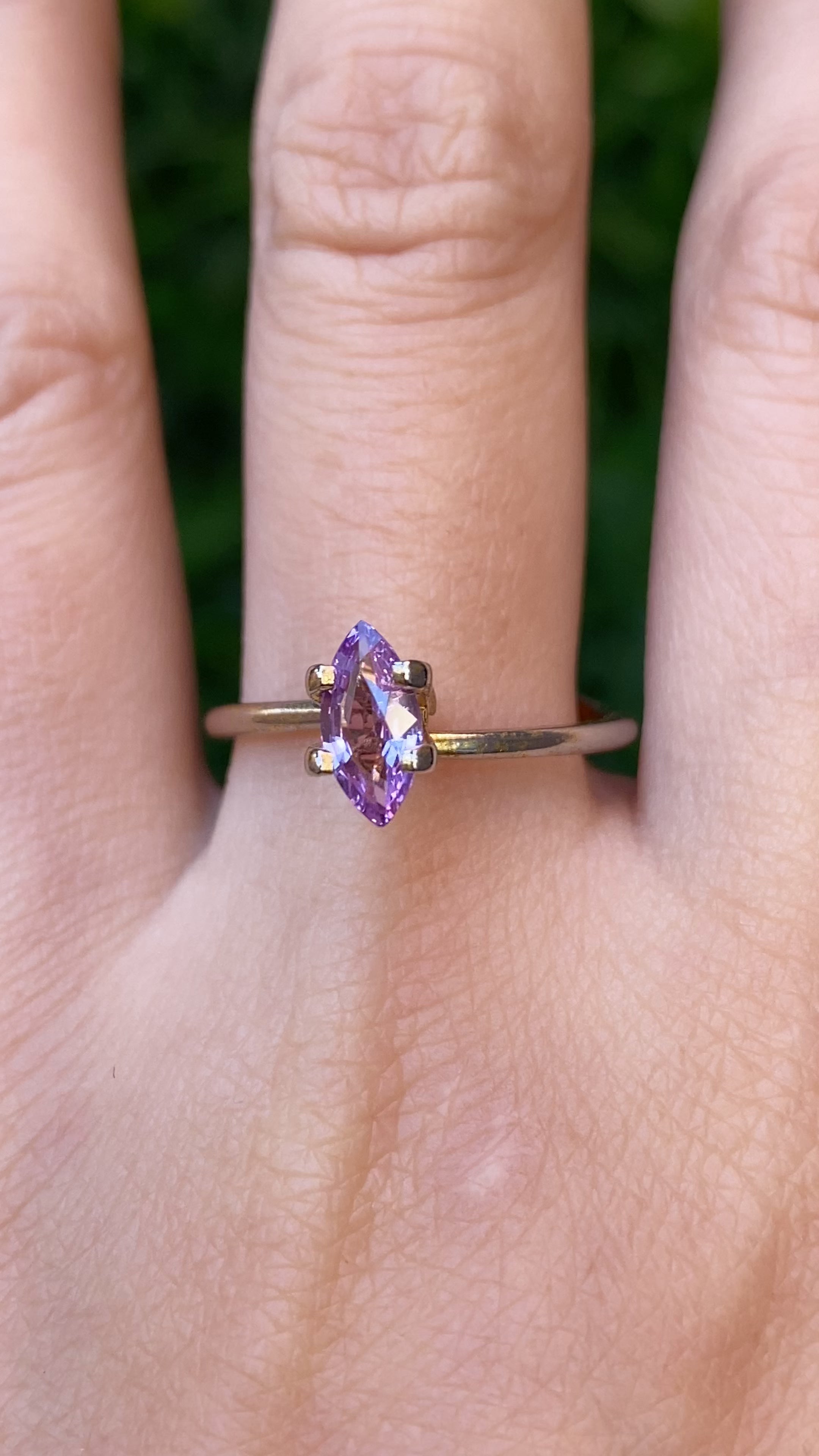 0.69ct Marquise Cut Pink Madagascar Sapphire SF450