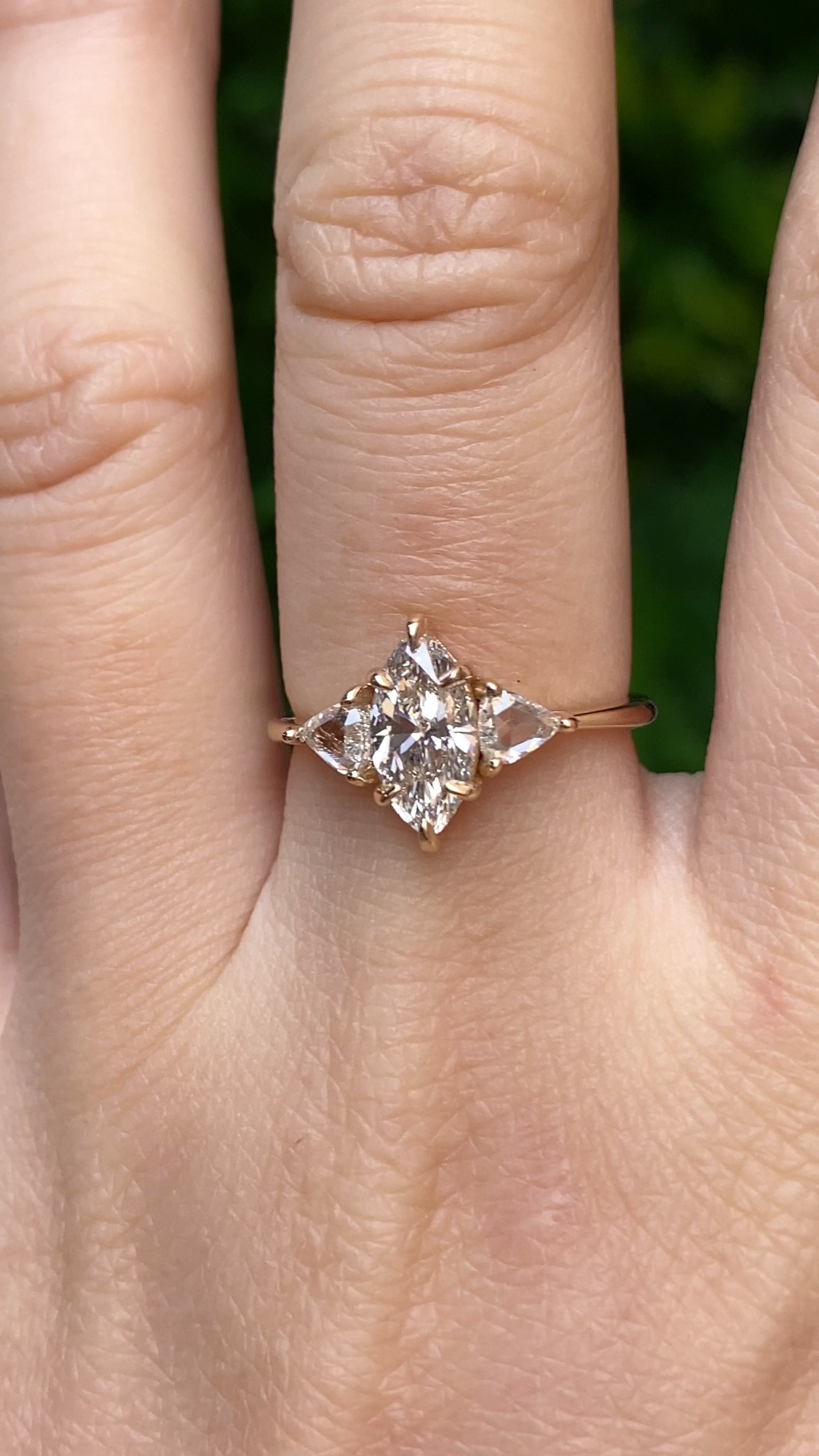 Madison Ring, 1.00ct Certified Lab Diamond