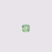 1.21ct Radiant Cut Light Blue Green Montana Sapphire SF506