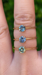 Sara Ring, 0.50ct Montana Sapphire