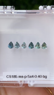 Sara Ring, 0.35ct Montana Sapphire