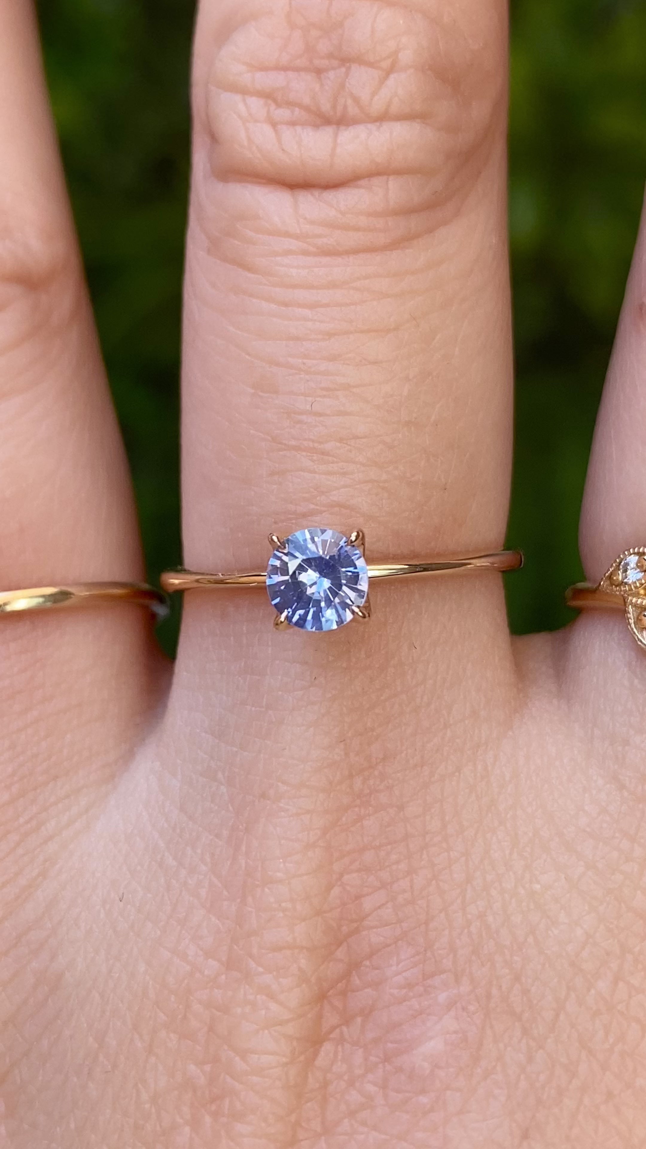 Sara Ring, 0.50ct Ceylon Sapphire