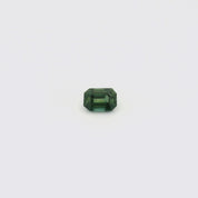 1.32ct Emerald Cut Blue Green Madagascar Sapphire SF527