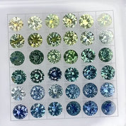 0.60ct Calibrated Round Montana Sapphires (5.0mm) CS256