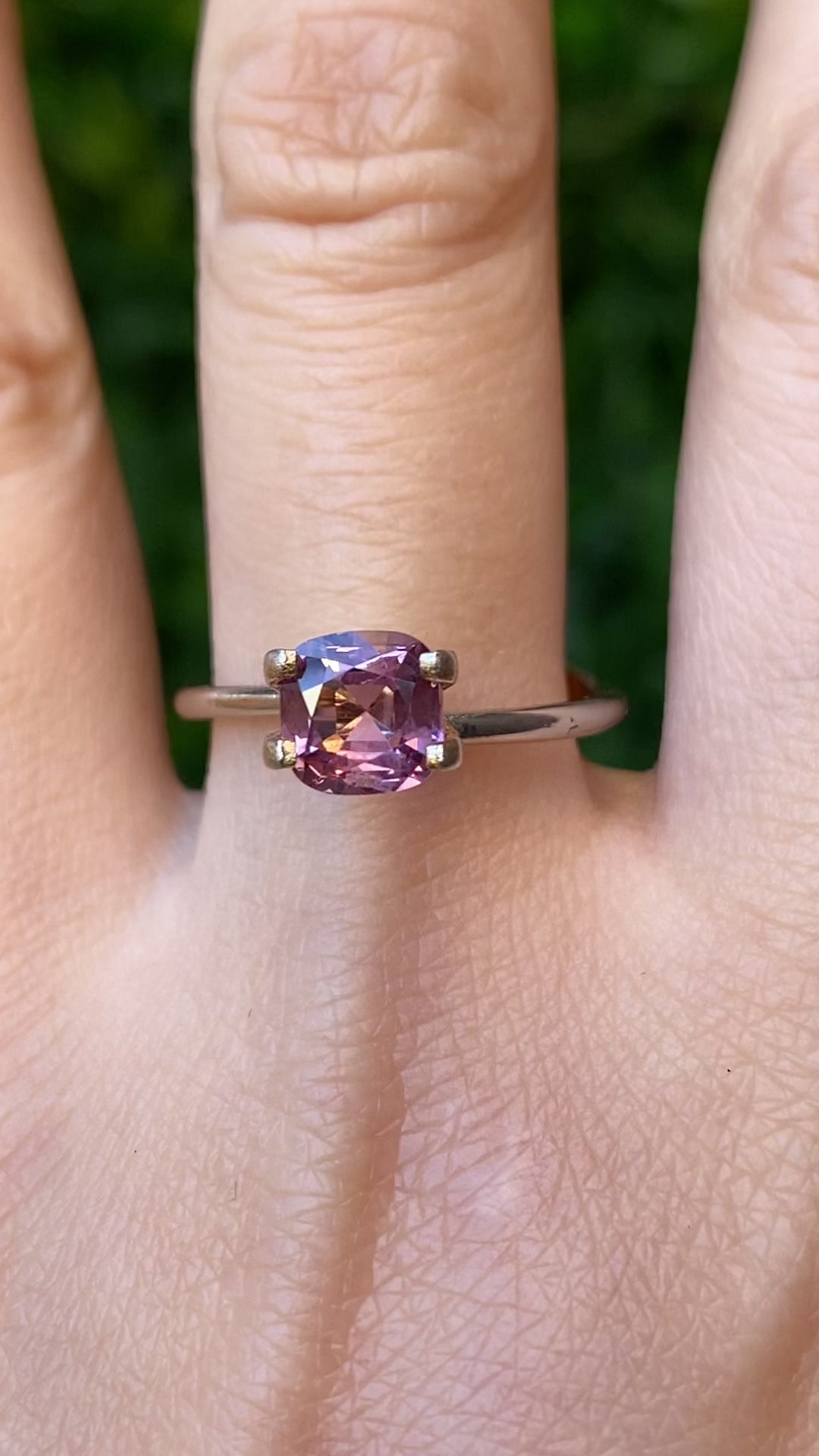 1.21ct Cushion Cut Pink Spinel se108