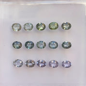0.40ct Calibrated Oval Unheated Sapphires (5.0mm) CS161