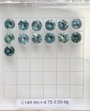 0.50ct Calibrated Round Montana Sapphire (4.75mm) C149