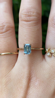 Jane Ring, Blue Montana Sapphire