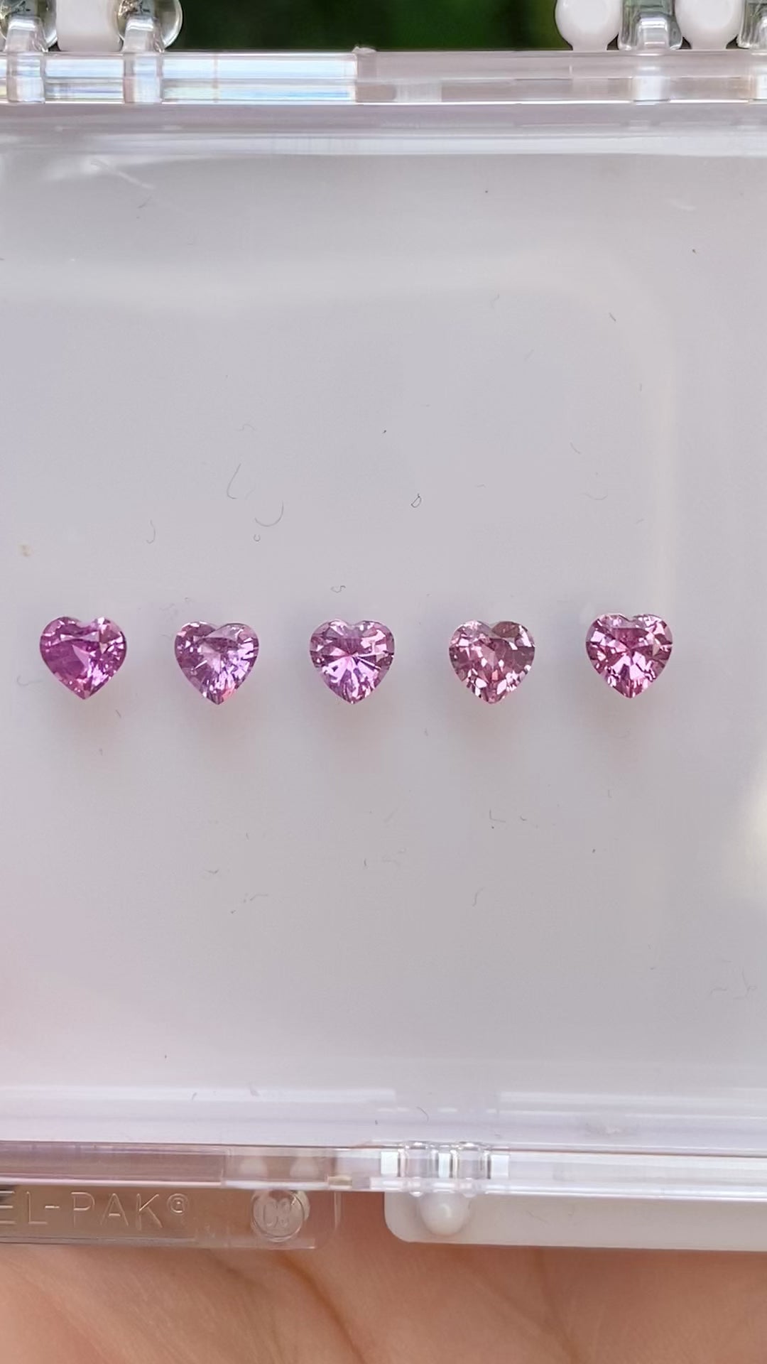 0.30ct Calibrated Heart Madagascar Sapphire (4.0mm) CS233