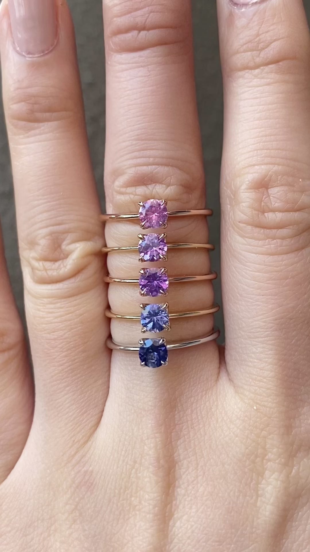 Sara Ring, 0.45ct Umba Sapphire