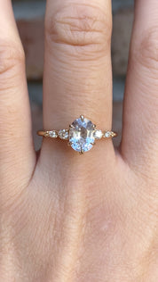 Estel Fleur Sapphire Ring