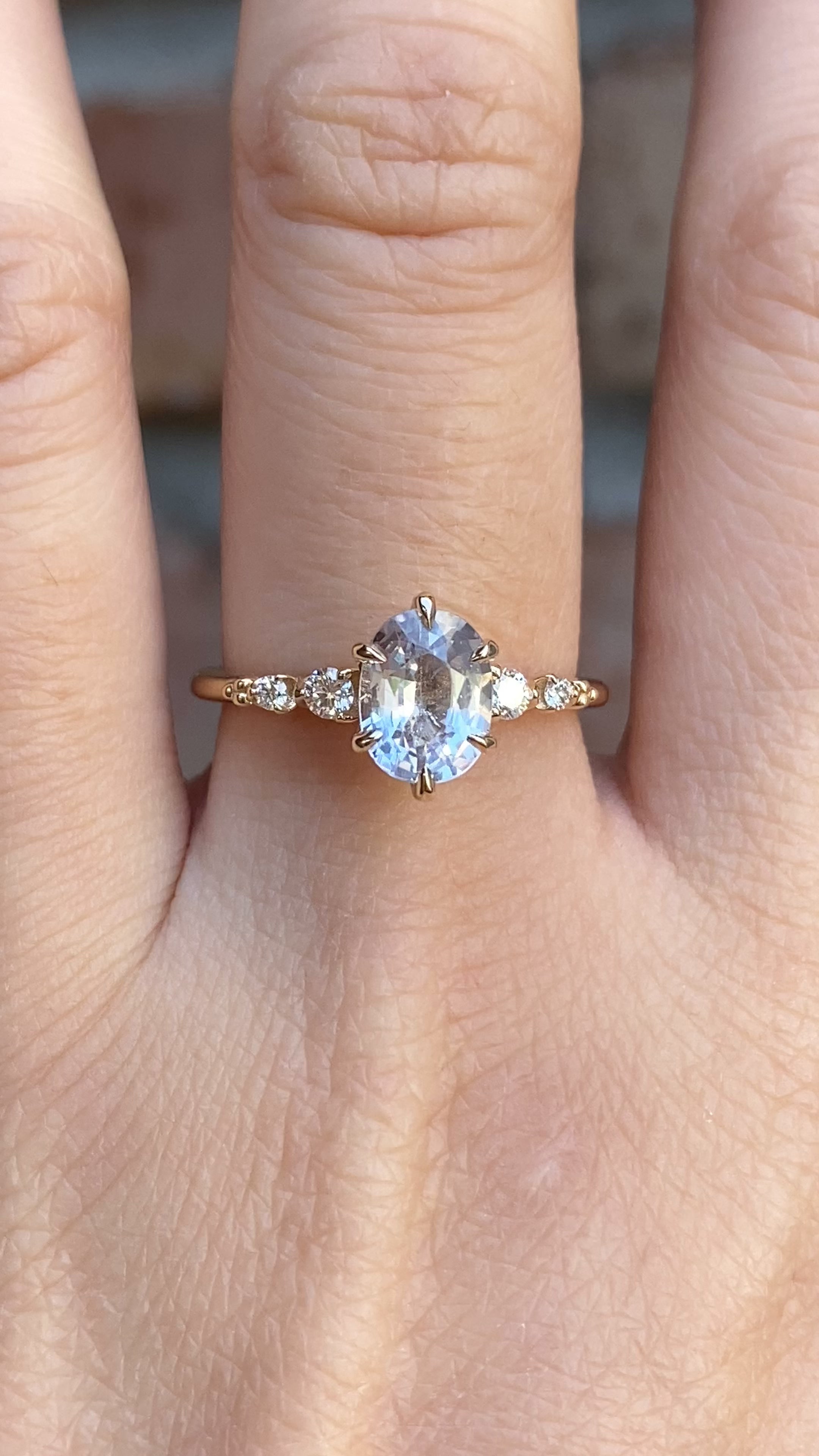 Estel Fleur Sapphire Ring