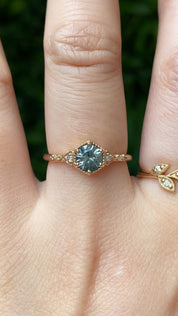Agatha Ring, Montana Sapphire