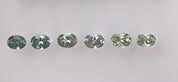 0.20ct Calibrated Oval Montana Sapphires Green (4.0mm) CS024