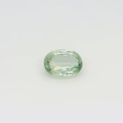 2.35ct Oval Cut Light Green Madagascar Sapphire SO615