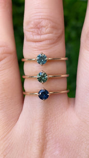 Alice Ring, 0.35ct Queensland Sapphire
