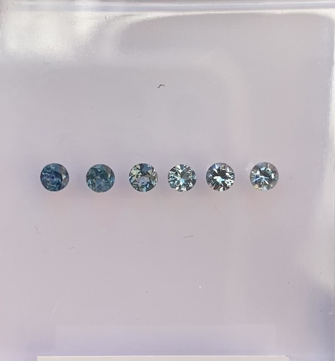 3.5mm 0.20ct サファイア モンタナ産