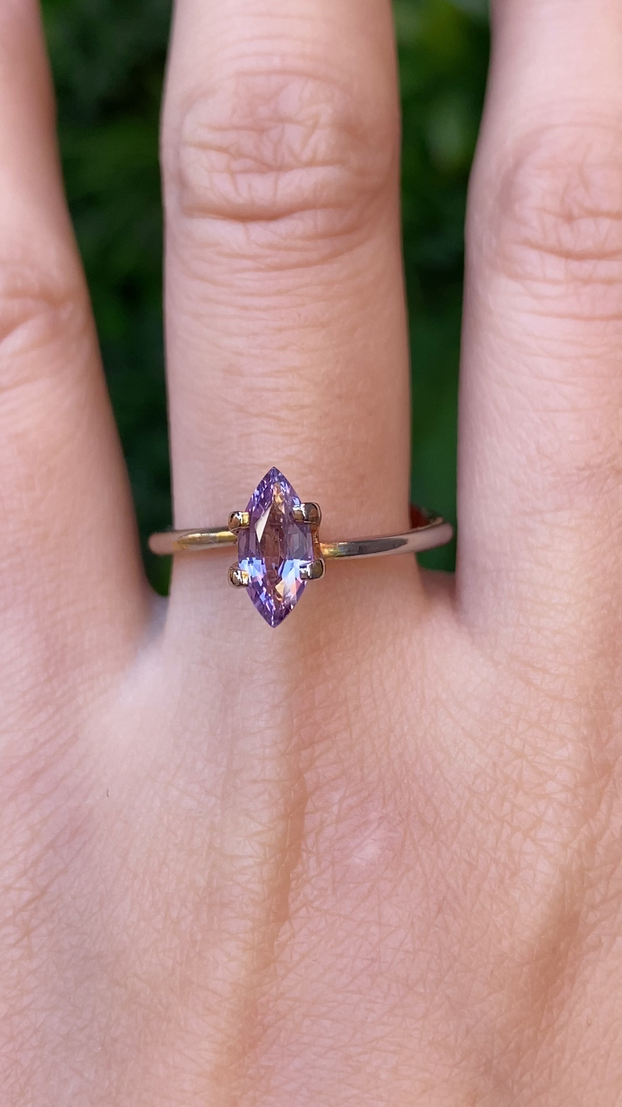 1.03ct Marquise Cut Pink Madagascar Sapphire SF452