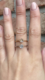 Alice Ring, 0.40ct Rose Cut Diamond