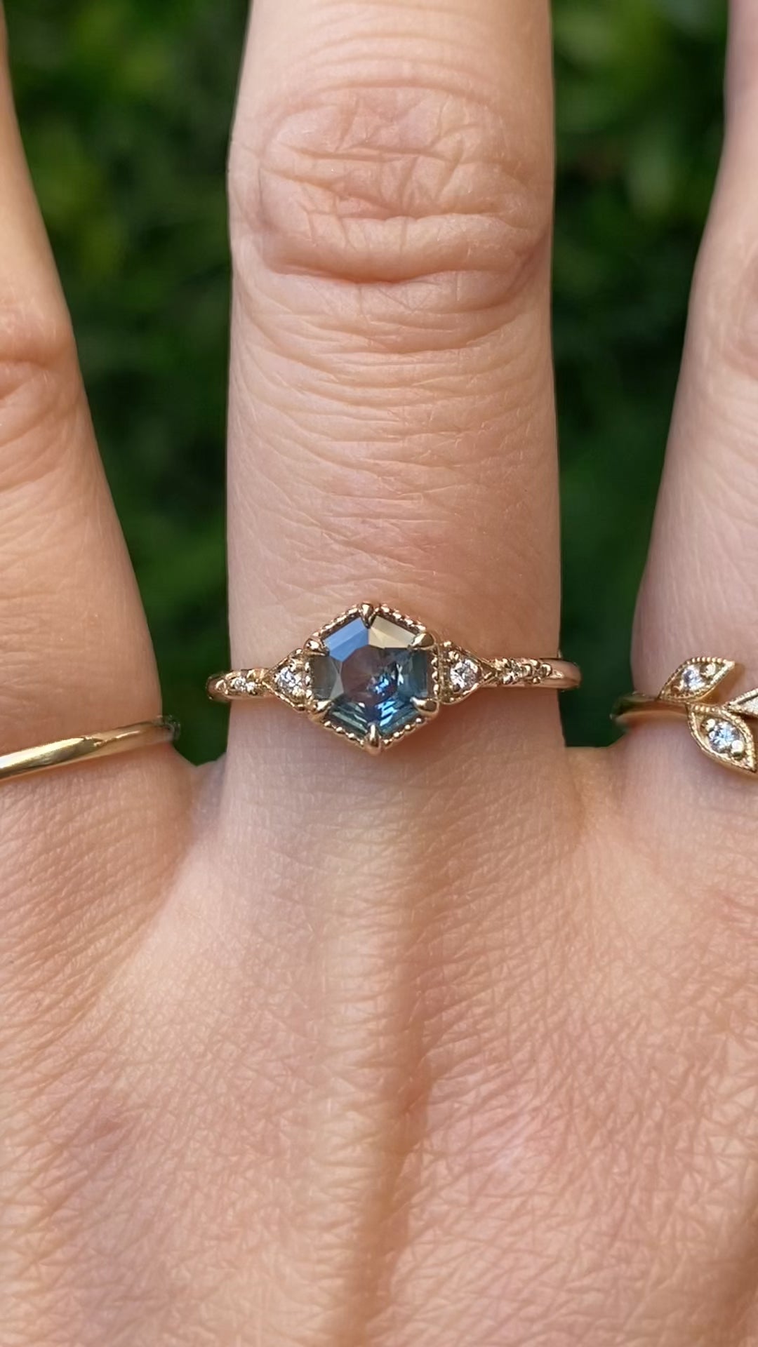 Agatha Ring, Montana Sapphire