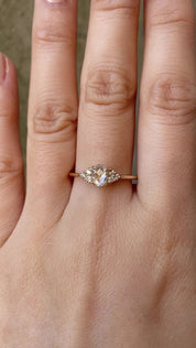 Teresa Oval Rose Cut Diamond Ring