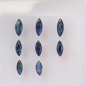 0.30-0.50ct Marquise Blue Sapphire (7.0-8.0mm) CS246