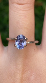 1.59ct Oval Cut Blue Srilanka Sapphire SO730