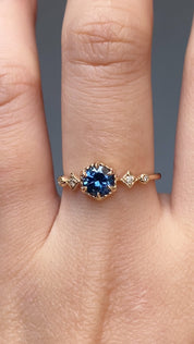 Stella Ring, Montana Sapphire