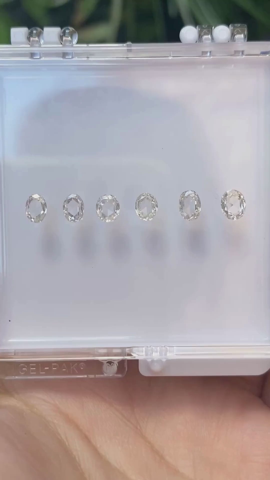  5x4mm 0.25-0.42ct ローズカット ダイヤモンド
