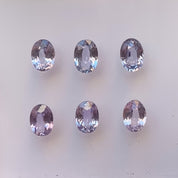 0.80-0.90ct Calibrated Oval Madagascar Sapphires (7.0mm) CS297
