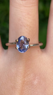 1.50ct Oval Cut Blue Srilanka Sapphire SO727