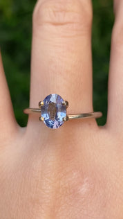 1.14ct Oval Cut Blue Srilanka Sapphire SO729