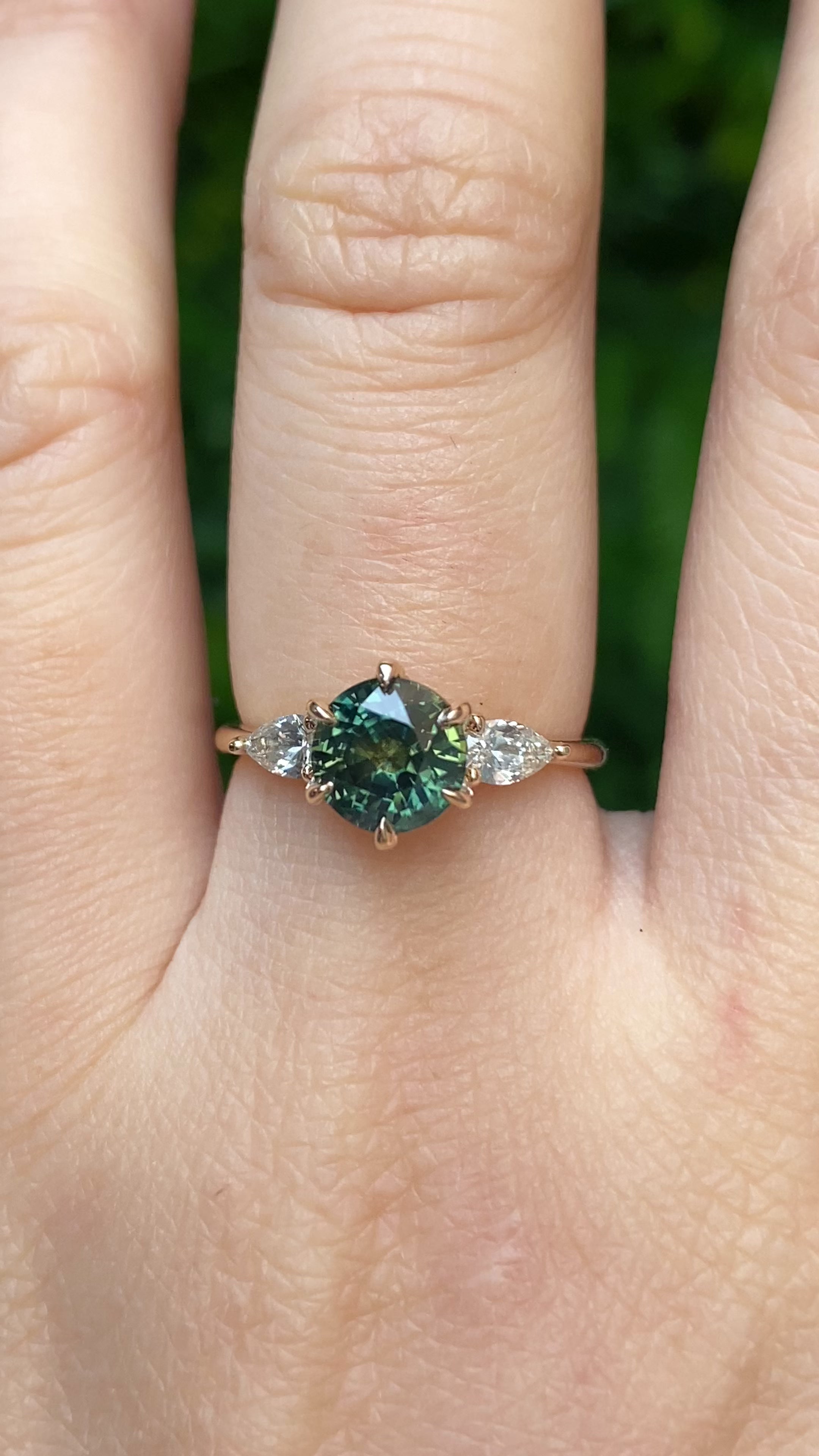 Claire Ring, 1.71ct Australian Sapphire