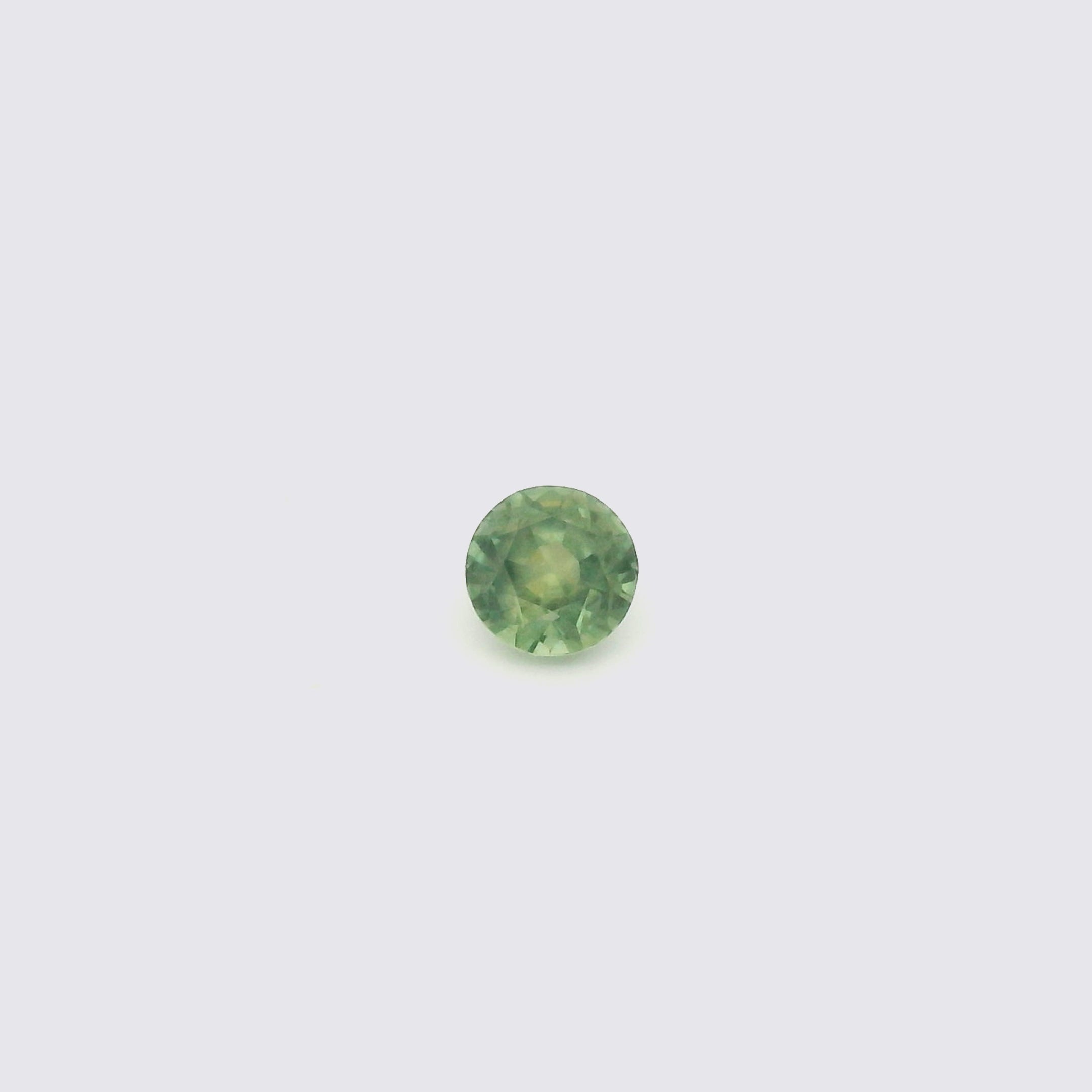 2.05ct Round Cut Blue Green Montana Sapphire SR423